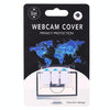 3 PCS Universal Ultra-thin Design Rectangle WebCam Cover Camera Cover for Desktop, Laptop, Tablet, Phones(Black)