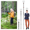 K&F CONCEPT  KF09.086V1 94 inch Overhead Camera Tripod Lightweight Travel Tripod with Detachable Monopod