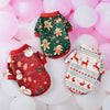 Christmas Dog Jumper, Red Snowman, Small Pet Clothes, Sizes XS-XL