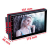 C7001 7 inch Touch Screen Built-In CarPlay Car MP5 Player, Style: Standard+AHD Camera