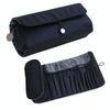Cosmetic Bag Cosmetic Brush Storage Bag Multifunctional Folding Beauty Makeup Kit(Black)