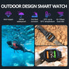 PG333 1.91 inch Waterproof Smart Sports Watch Support Heart Rate Monitoring / Blood Pressure Monitoring(Yellow)