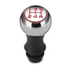 MR-9017 Car Modified Gear Stick Shift Knob Head for Peugeot, Style:5 Speed (Red)