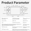 ANBERNIC RG35XX H Handheld Game Console 3.5 Inch IPS Screen Linux System 64GB+128GB(Transparent Purple)