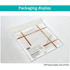 Geometric Pattern Staircase Wall Tile Sticker Kitchen Stove Water And Oil Proof Stickers, Specification: S: 10x10cm(HT-011 Copper)