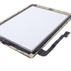 iPad 3 Touch Panel (Black) - Home Button, Flex Cable & Adhesive