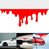 Red Blood DIY Car Sticker Car Styling Car-cover
