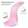 082 Soft Breathable Shockproof Massage Cat Paw Sports Full Insole Shoe-pad, Size: 225-250mm(Apricot)