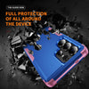 For Samsung Galaxy S25 Ultra 5G TPU + PC Shockproof Protective Phone Case(Royal Blue + Pink)