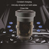 PD+QC Mini Transparent Super Fast Charge Car Cigarette Lighter Charger(Black)