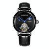 OCHSTIN 6121B Masterpiece Tourbillon Mechanical Men Watch(Black-Black)