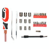 31-in-1 Precision Screwdriver Set with Case & Extensions