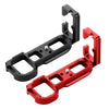 PULUZ 1/4 inch Vertical Shoot Quick Release L Plate Bracket Base Holder for Sony A7R / A7 / A7S(Red)