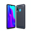 Brushed Texture Carbon Fiber TPU Case for Huawei P30 Lite (Navy Blue)