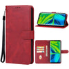 For Xiaomi Mi Note 10 Pro Leather Phone Case(Red)