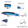 HENGJIA PE018 10cm/13g Propeller Tractor Shaped Hard Baits Fishing Lures Tackle Baits Fit Saltwater and Freshwater (6#)