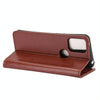 For Alcatel 3X 2020 R64 Texture Single Horizontal Flip Protective Case with Holder & Card Slots & Wallet& Photo Frame(Brown)