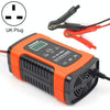 12V 6A Intelligent Universal Battery Charger for Car Motorcycle, Length: 55cm, UK Plug(Red)