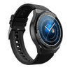 GW69 Plus Smart Watch, Support BT Call / Heart Rate / Blood Pressure / Blood Oxygen(Black + Silicone Strap Black)