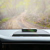 2 PCS One-Click Automatic Hiding Temporary Parking Signs For Cars(White - Green Numbers)