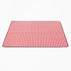FP1409 6mm Thickened Moisture-Proof Beach Mat Outdoor Camping Tent Mat Without Storage Bag, Size:200x200cm(Red White Grid)