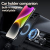 For iPhone 15 Plus Litchi Leather Magnetic Full Coverage Shockproof Phone Case(Red)