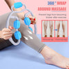 5-wheel Ring Roller Leg Massager, Specifications: Boxed (Blue)