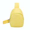 Children Casual Messenger Bag Single-shoulder Coin Chest Bag(Yellow)
