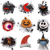 Halloween Hair Clips Hair Accessories Kids Party Dress Up Jewelry, Style: White Pumpkin Demon
