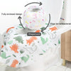 5pcs Disposable Nonwoven Toilet Pad Portable Hotel And Traveling Cartoon Universal Cushion, Style: Mermaid(60 x 64cm)