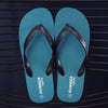 Men Slippers Student Flat Casual Non-Slip Flip Flops, Size: S 40-41(Sunshine-Lake Green)