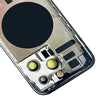 iPhone 14 Pro Back Cover Black - CE EU - With Side Keys & Card Tray