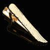 Men Business Formal Wedding Tie Clips, Color: Gold Wings