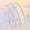 Z111 Ladies Frosted Gypsophila Bracelet, Size: 60mm