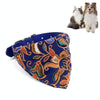 Cotton Pet Bib & Headband, Blue, XS (Cats & Small Dogs)