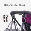 JOYREN 2pcs/Set Baby Stroller Non-Slip And Durable Hook(Black)