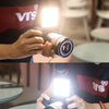Portable Phone Desktop Live Fill Light Mini Pocket Light Shooting Camera Fill Lamp, Style: RGB Full Color