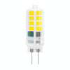 G4 AC/DC12V 3W Flicker-free Replacement LED Halogen Lamp Beads, Light Color: Cold White(Transparent Cover)