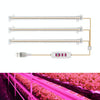 LED Plant Growth Lamp Time Potted Plant Intelligent Remote Control Cabinet Light, Style: 30cm Three Head(Pink)