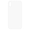 For iPhone X / XS Transparent Tempered Glass Back Screen Protector