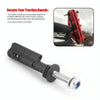 Lockable Anti-Theft Security Mounting Pin Set For MaxTrax MKII(Black)