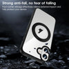 For iPhone 15 Pro High Transparency 360 Degree Rotating Holder MagSafe Phone Case(Transparent)