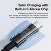 Baseus CD Series PD100W USB-C / Type-C to USB-C / Type-C Fast Charging Data Cable, Length:2m(Black)