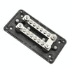 Max DC 48V 100A Heavy-Duty Module Design Bus Bar 4 M6 / 12 M4 Terminal Studs Box Busbar for Car / RV / Boat