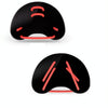 Swimming Webbed Adult Children Freestyle Stroke Swimming Equipment, Size:M(Black)