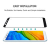 0.33mm 9H 2.5D Full Screen Fully Adhesive Tempered Glass Film for Xiaomi Redmi 5 Plus(Black)