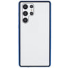 For Samsung Galaxy S22 Ultra 5G Anti-peeping Magnetic Double-sided Tempered Glass Phone Case(Blue)