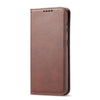 For Samsung Galaxy Note9 Calf Texture Magnetic Horizontal Flip Leather Case with Holder & Card Slots & Wallet(Brown)