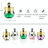 Acrylic Travel Containers with Hard Sealed Lids Suitable for Face Hand Body Cream, 5ml(Green)