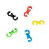 20 PCS ZTTO Bicycle MTB Brake Cable S Style Clips, Random Color Delivery